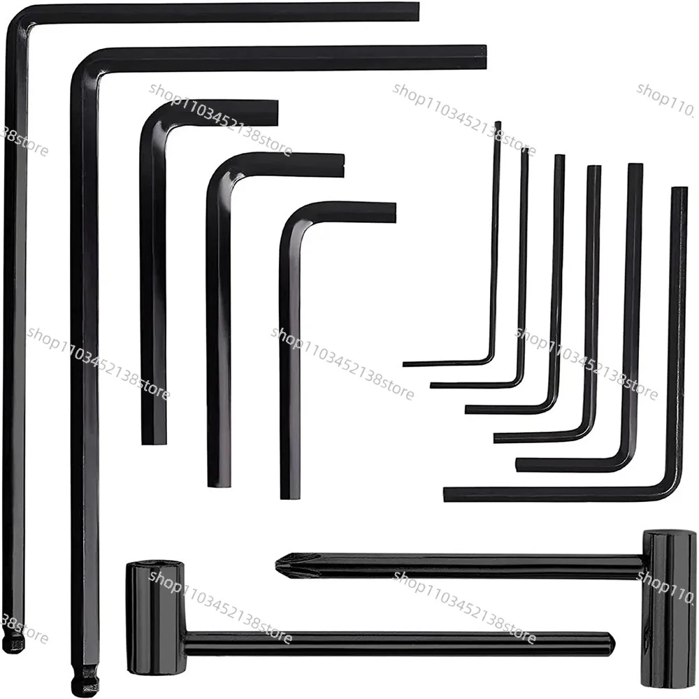13-Piece Guitar Hexagon Wrench Set 4 & 5mm Martin Guitar Wrench Adjustable Martin Guitar Wrench