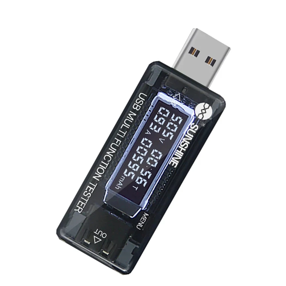 

USB Digital Display Tester Fast Charging SS-302A Power Group Table Current Voltage Detector Supports A Variety of Devices