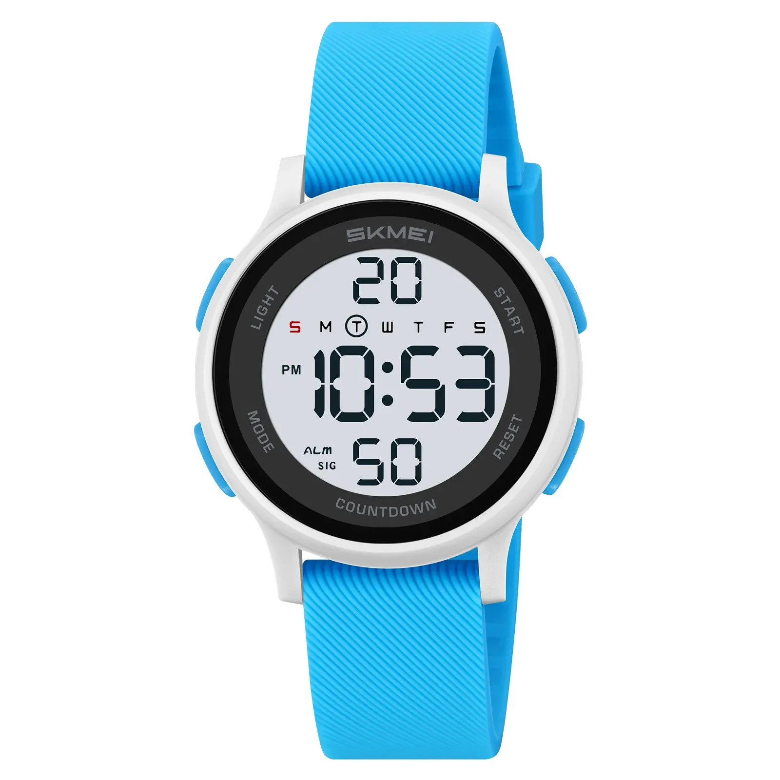 ساعات المعصم الموقت الالكترونيات طالب SKMEI 2427 الرجال عارضة الساعات الشابات #2