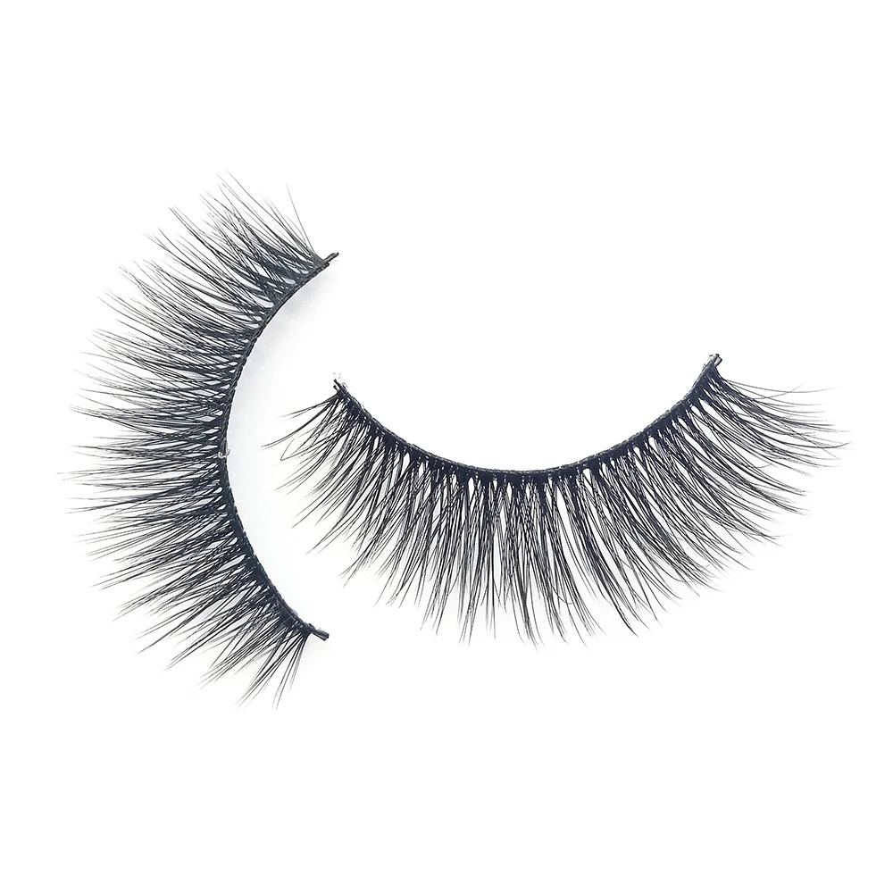 10 أزواج شرائط جلدة وهمية حليقة الرموش مجموعة ستيريو متعدد الطبقات سميكة المرحلة الرموش لعيد الحب هدية عيد الشكر #2