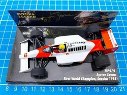 Minichamps 1:43 F1 MP4-4 1988 Senna Japan Simulation Limited Edition Resin Metal Static Car Model Toy Gift