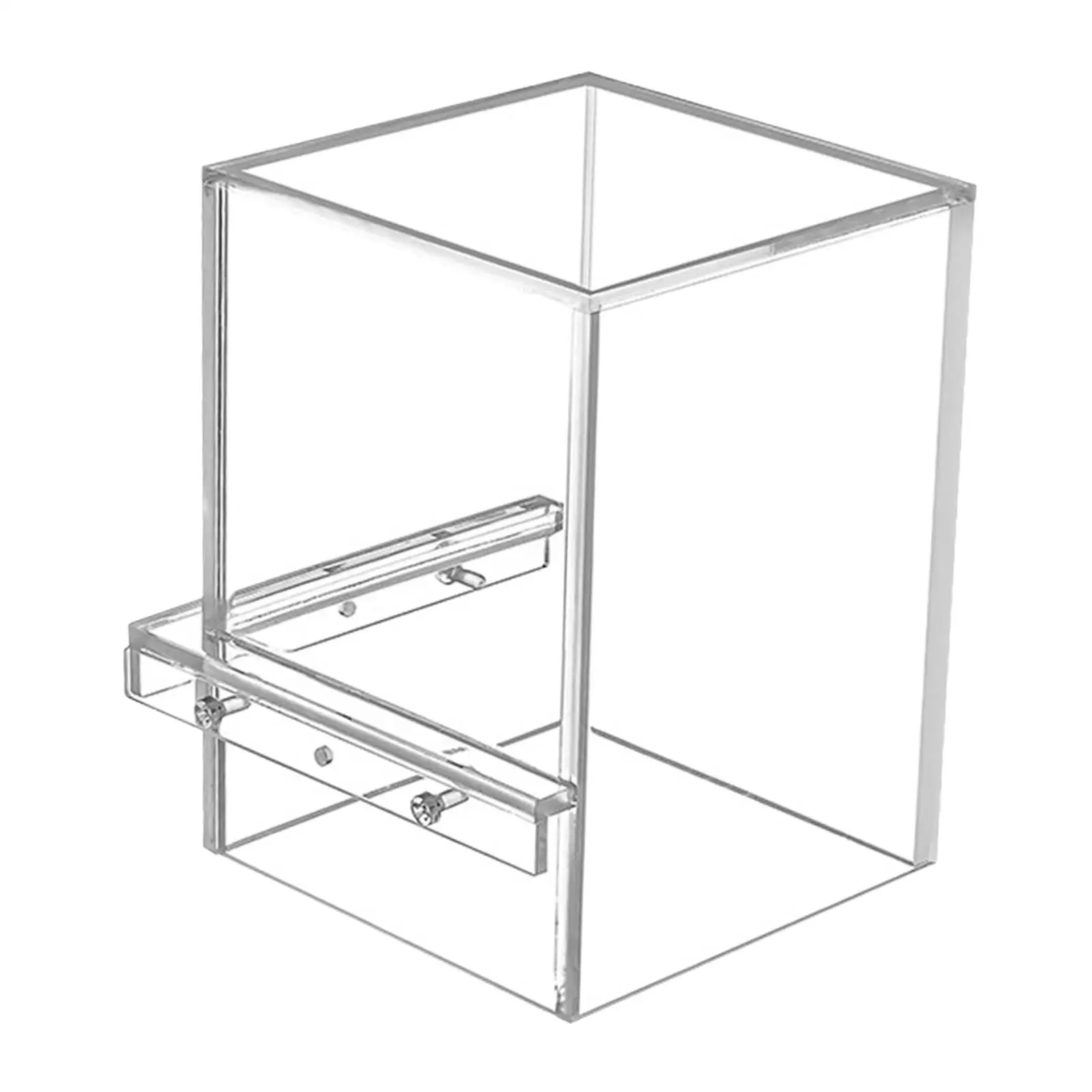 Negative Pressure Fish Tank Tabletop Aquarium Inverted above Water Fish Tank Small Acrylic Fish Tank for Living Room Office