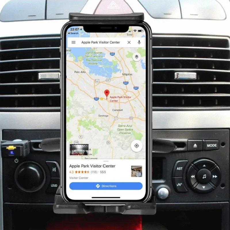 Autotelefonhalter Auto CD Slot Tablet Ständer Auto CD Halterung PC Handy Halterung GPS – Detail 12