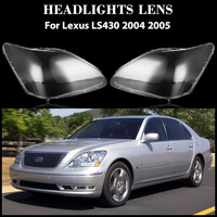 For Lexus LS430 2004 2005 2006 Headlamp Transparent Lampshade Shell Masks Headlight Cover Lens Plexiglass Replace Original Lamp