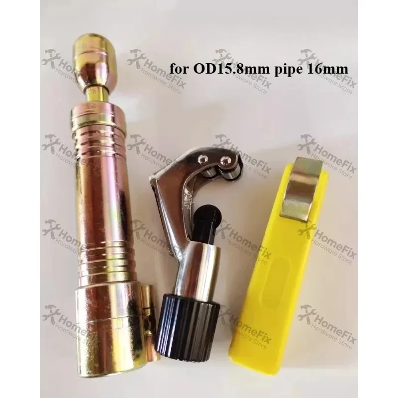 Hand Push Corrugated  Flattener, Stainless Steel Bellows Flat Mouth Molding Tool for Pipe Fitting