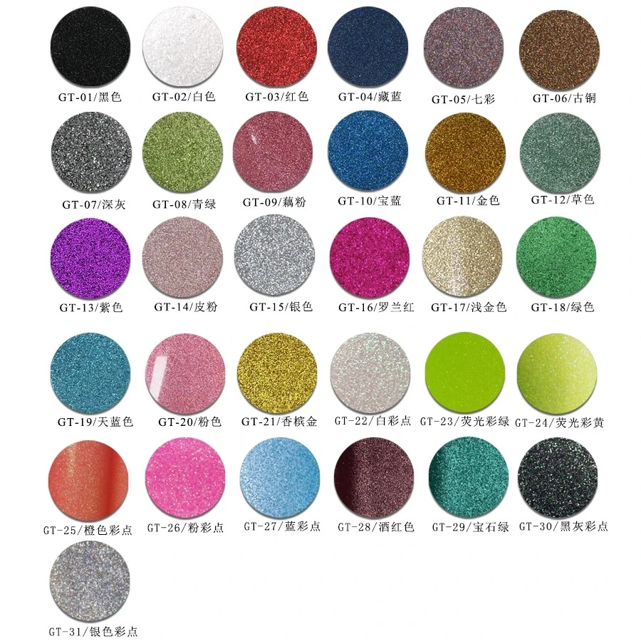Fotografia 4: Frete grátis, vinil glitter PU para transferência térmica, conjunto de 5 peças, 10in*12ft