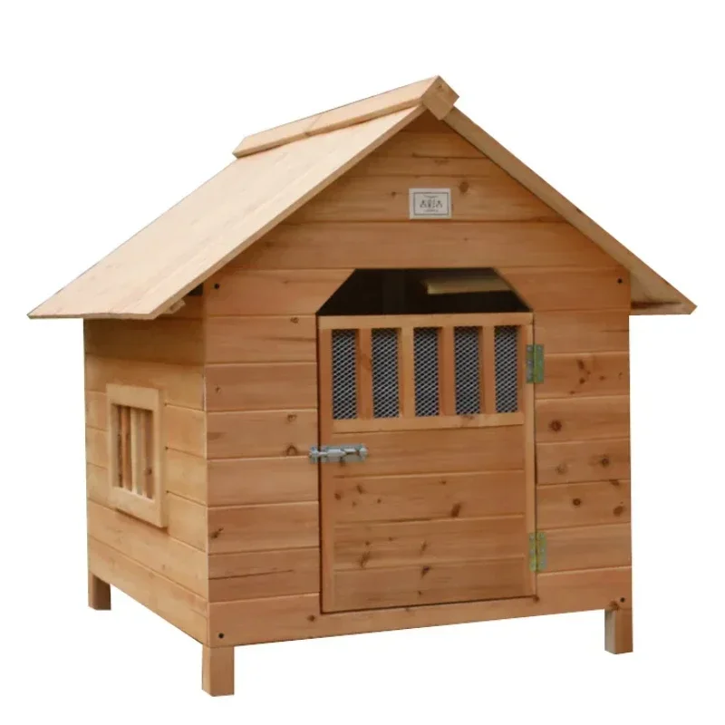 

Tiny Accessories Wood Small Dog House Fence Kennel Villa Dog House Playpen Cages Perros Para Exterior Pets Products