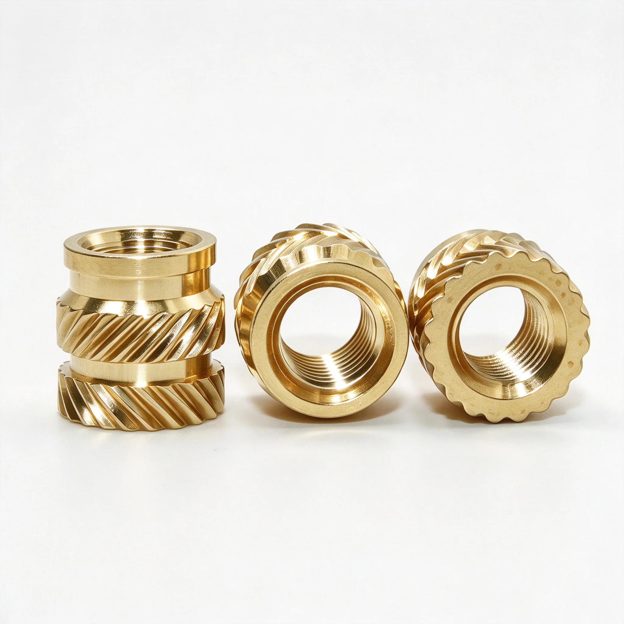 900/200Pcs Pure Brass Threaded Inserts Metric Knurled Insert Nuts Heat-Set for Plastic 3D Printing PLA ABS DIY M2 M3 M4 M5 M6