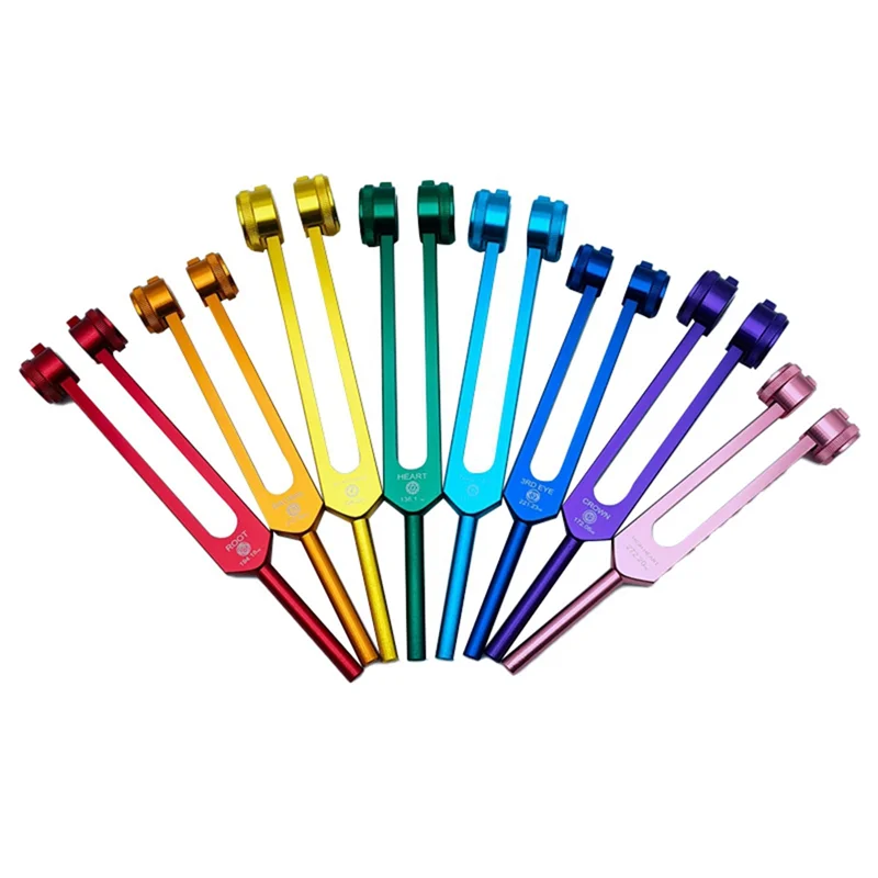 

The Colored Chakra Tuning Forks are Used in Healing to Keep the Body, Mind and Spirit in Perfect Harmony