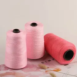Milk Silk Thread for DIY, Crystal String, Crochet Cushion, Shawl Thread, Fine Yarn, Hand-Woven, Spring, Autumn and Summer