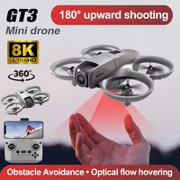 Brand New GT3 Mini RC Drones 8K 5G GPS Professional HD Aerial Photography Dual Camera Dynamic LED Lamp Quadcopter Toys UAV Gifts