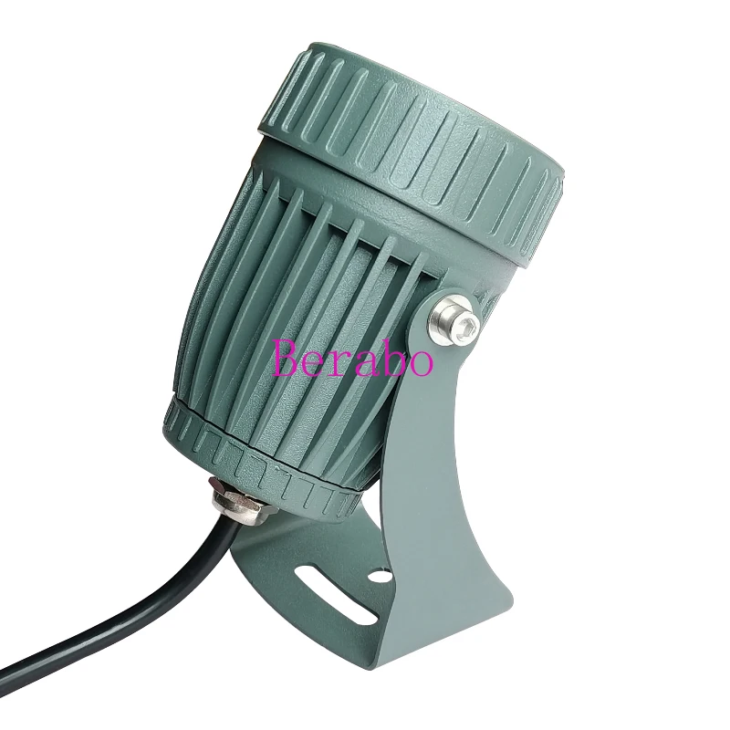 Reflector LED para exteriores, foco impermeable con ángulo de haz estrecho, paisaje, calle, jardín, cuadrado, 12V, 110V, 220V, 10W