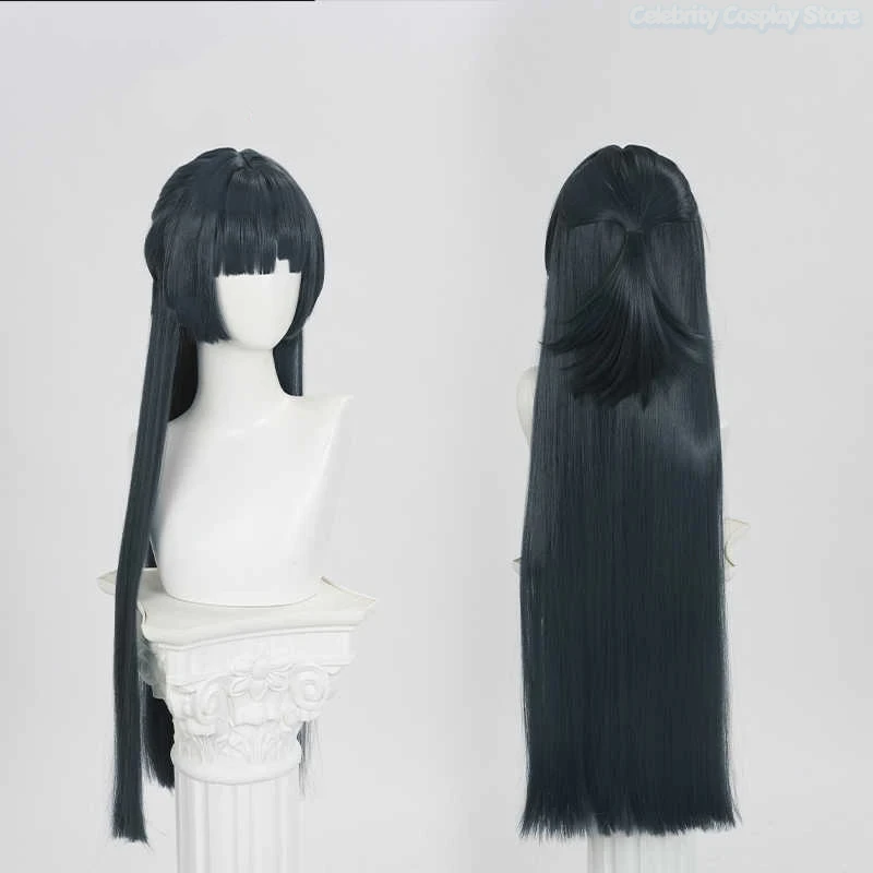 새로운 게임 Zenless Zone Zero Astra Yao 코스프레 가발 소녀 긴 머리 내열성 합성 가발 카니발 할로윈 액세서리