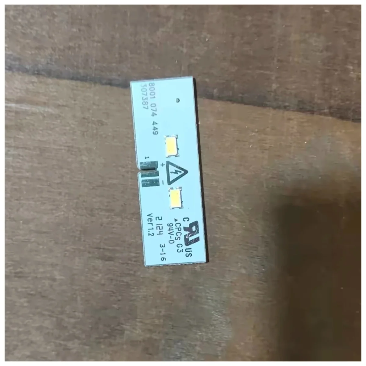 1Pc LED Light Strip Board Replacement Parts 8001074449 307387 Fit Siemens Bosch Refrigerator Freezer Accessories