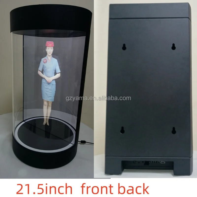 TFL 3D Hologramm Werbung Ausrüstung 360 Holographische Display Hologramm Display Tube