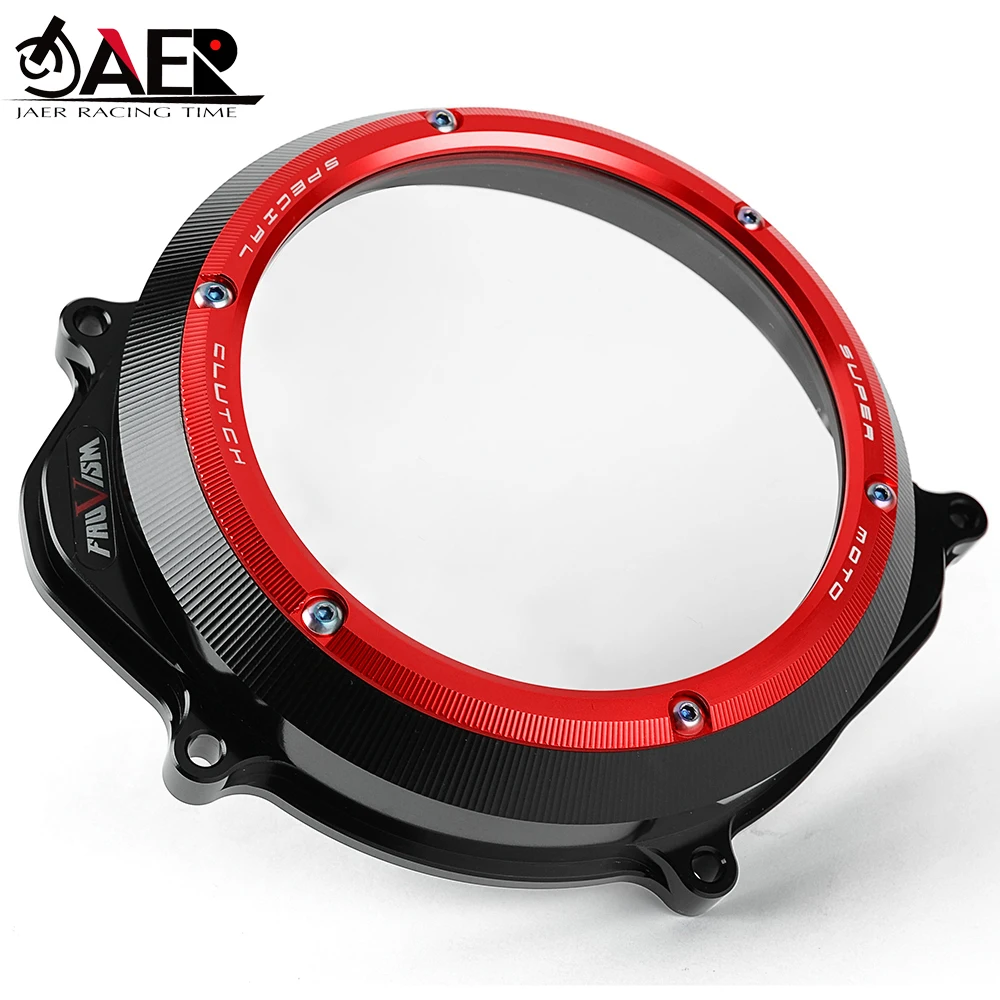 For Honda CRF450R 2009-2016 CNC Clear Clutch Cover CRF 450 R CRF 450R 2015 2014 2013 2012 2011