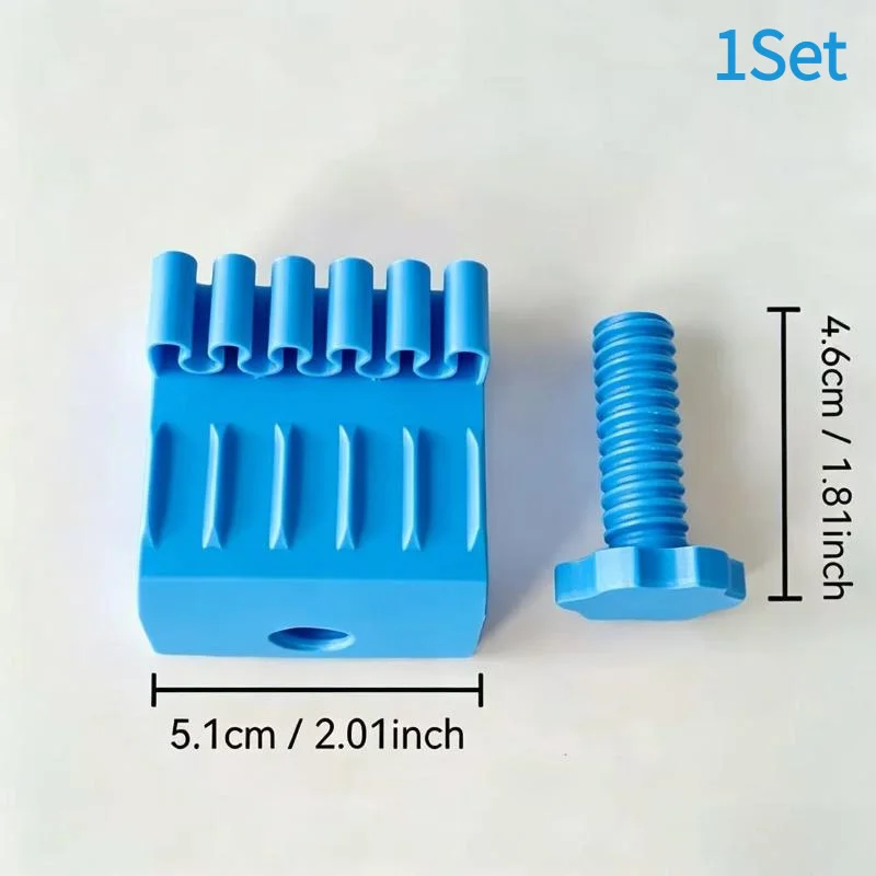 1Set 3D Printed Plastic Eco-Friendly Material Desktop Data Cable Clip, Desktop Traceless Cable Management And Organization Tool.