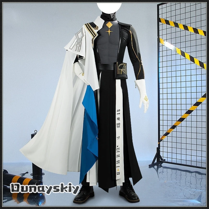 Yumekiri@Arknights Ulpianus Cosplay Costume Wig Staring Into The Abyss Uniform New Skin Headwear Mask Halloween Girl Uniforms