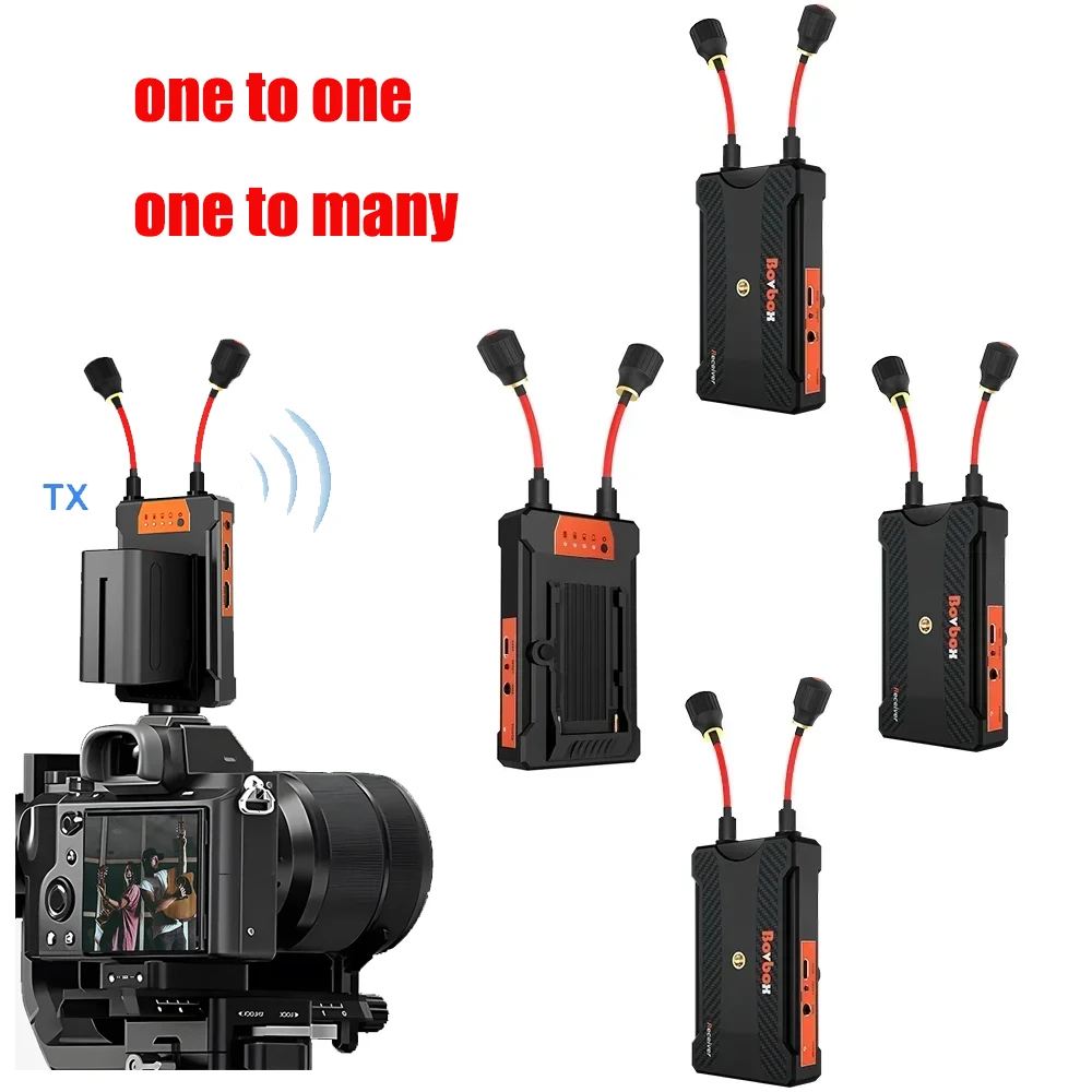 300m Camera Live Streaming Wireless Transmission Video Transmitter and Receiver HDMI Extender Can 1 Laptop PC To 2 4 TV Monitor