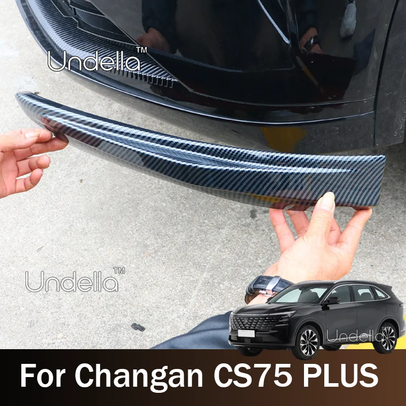 For Changan CS75 PLUS 2026 2027 Car Front Bumper Corner Protector Trim Anti‑Collision Anti‑Scratch Guard Exterior Accessories