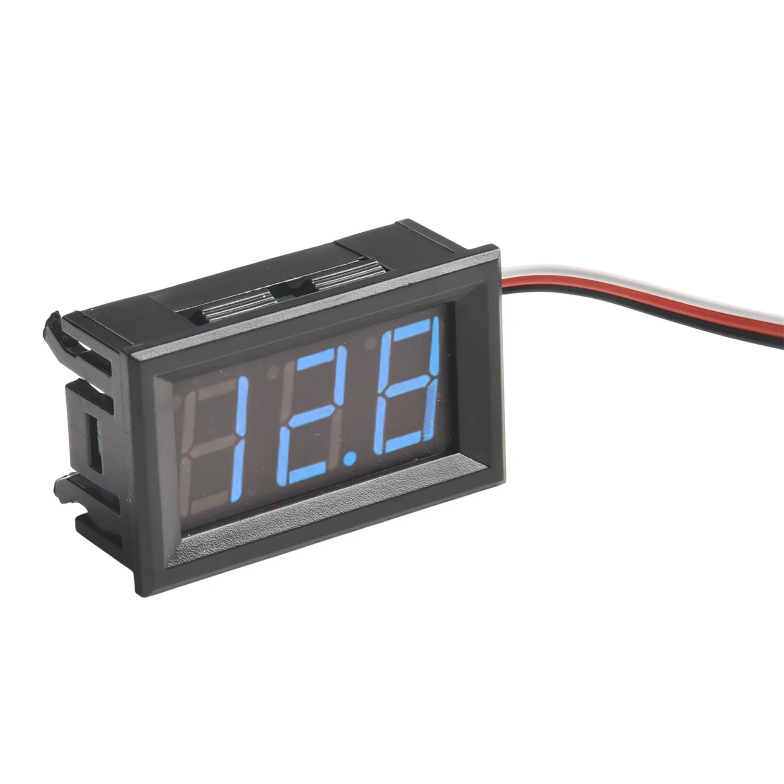 Simplify Voltage Monitoring 3 Wire LED Digital Voltmeter with Anti Burn Wire Connection and Fine Tuning Function