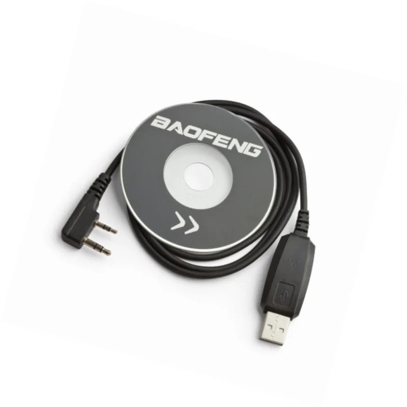 USB-кабель для программирования Baofeng, CD-привод для UV-B5 UV-B6 BF-UV82 UV-5RA UV-5RB UV-5RC UV-5RD BF-888S BF-666S/777S, радиоаксессуар