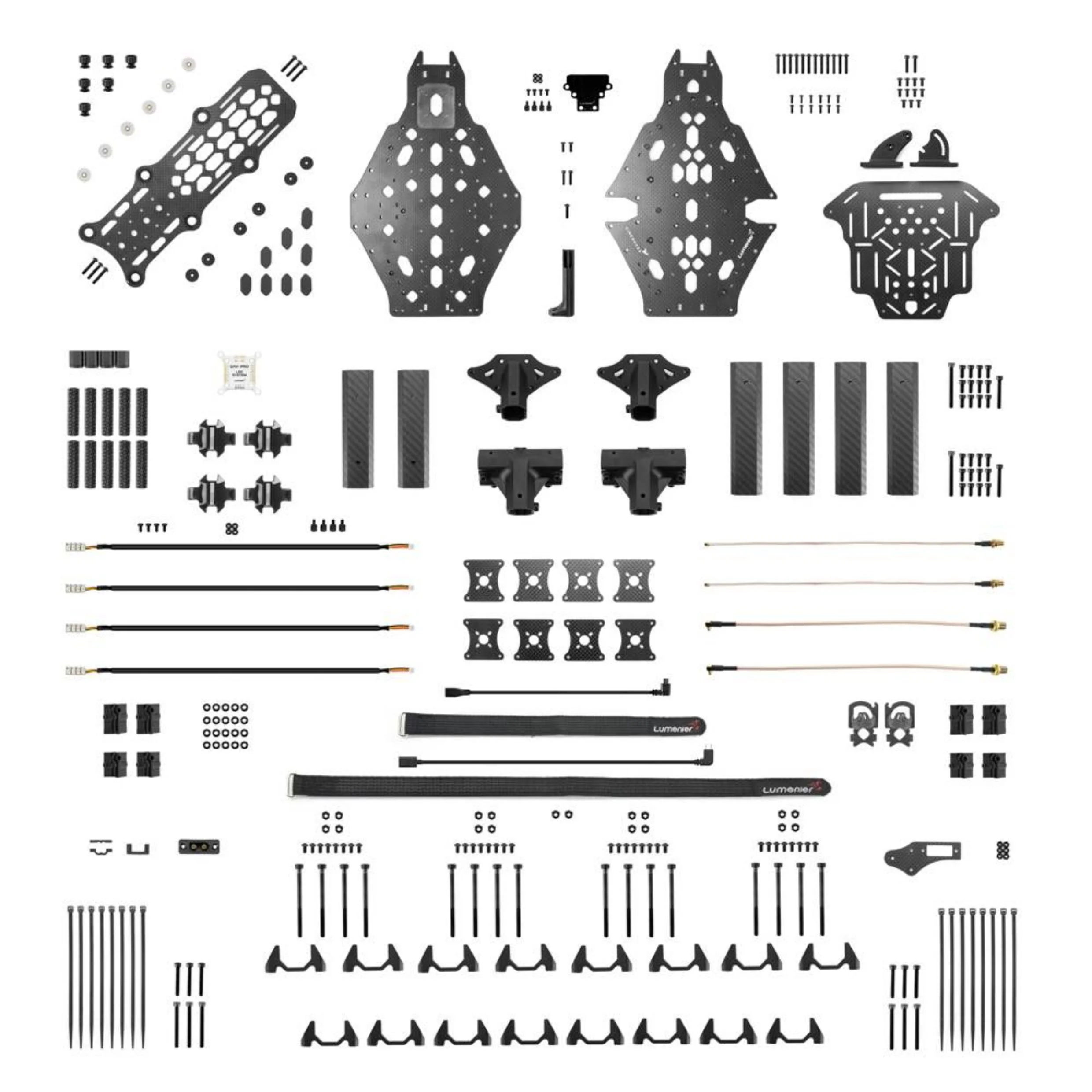Drone Kit Professional - Lumenier QAV‑PRO Lifter Cinequads X8 Frame