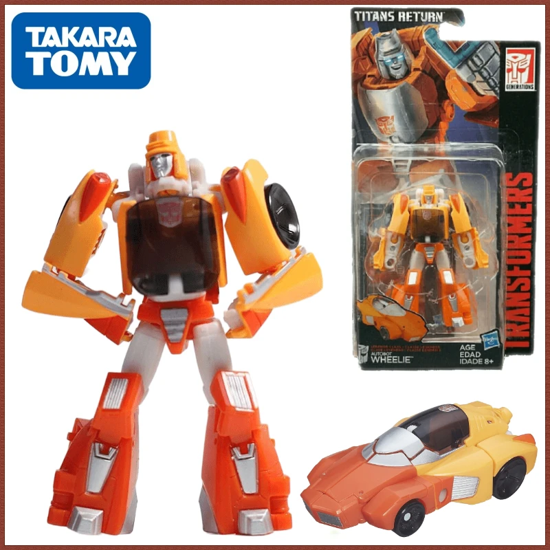 Em estoque hasbro transformadores g série titan retorno lg classe corredor coletar figura anime robô anime modelos de ação brinquedos presentes do miúdo