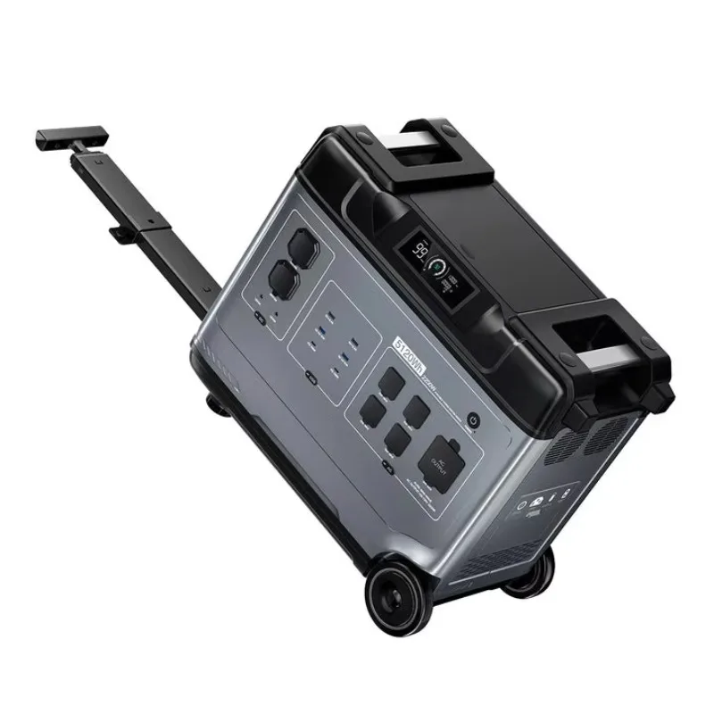 

[Hot Sale] Portable 2600W 2kwh 2048wh 640000mAh Outdoor Power Station Solar & Car Source Emergency Camping Generator Power Banks