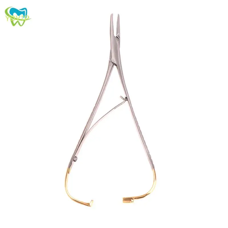 1 قطعة الأسنان إبرة حامل الملقط ، أداة تقويم الأسنان ، طب الأسنان المنتج الفولاذ المقاوم للصدأ Mathieu إبرة حامل