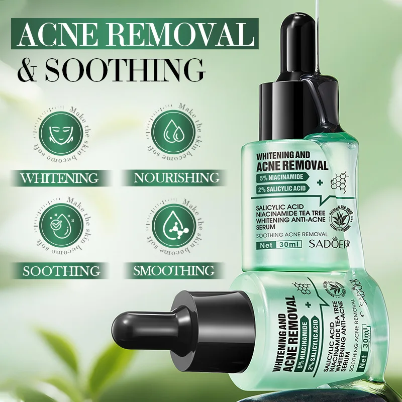 SADOER حمض الساليسيليك نيكوتيناميد مصل تبييض الوجه حب الشباب إزالة ترطيب المضادة للتجاعيد جوهر الوجه العناية بالبشرة #2