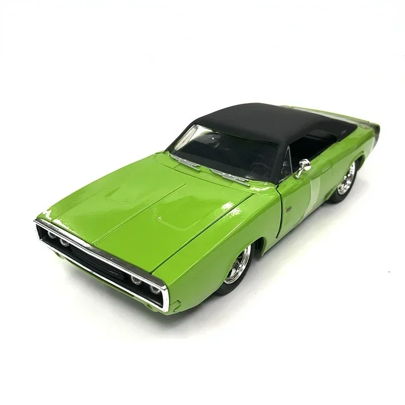 Jada1:24 Fast and Furious 1970 Dodge Charger R/T High Simulation Diecast Car Metal Alloy Model Car Toys for Children Gift