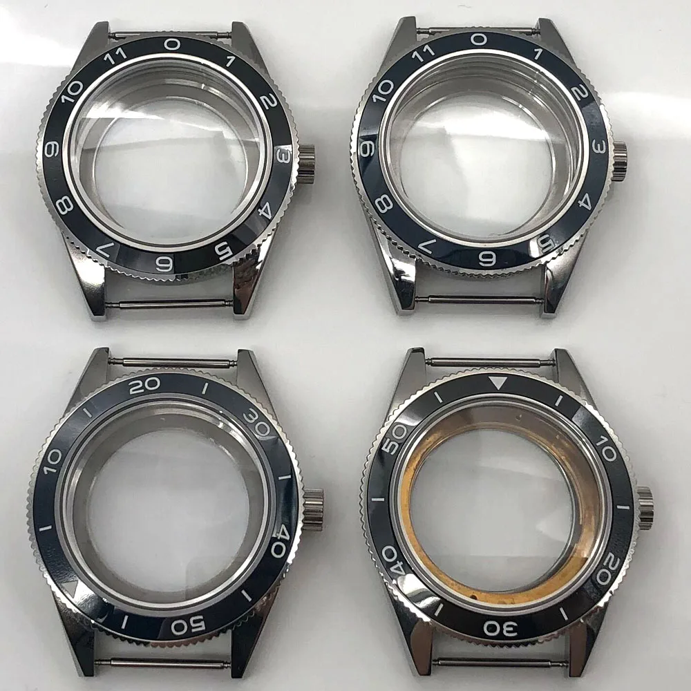 

MANTA 41mm Silver Case Sapphire Glass Fit NH35/NH36 Miyota8205/8215 ETA2836 Mingzhu2813/3804 Seagull ST1612 Movement