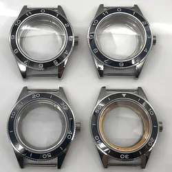 MANTA 41mm Silver Case Sapphire Glass Fit NH35/NH36 Miyota8205/8215 ETA2836 Mingzhu2813/3804 Seagull ST1612 Movement