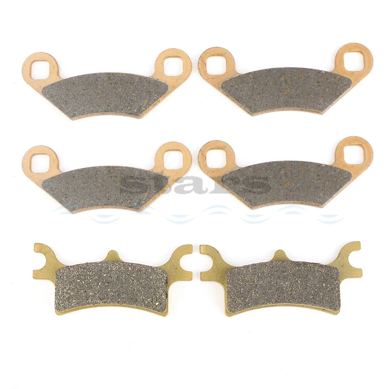 Motorcycle Front & Rear Brake Pads for POLARIS Sportsman 500 600 700 800 Magnum 330 325 250 Trail Blazer Scrambler