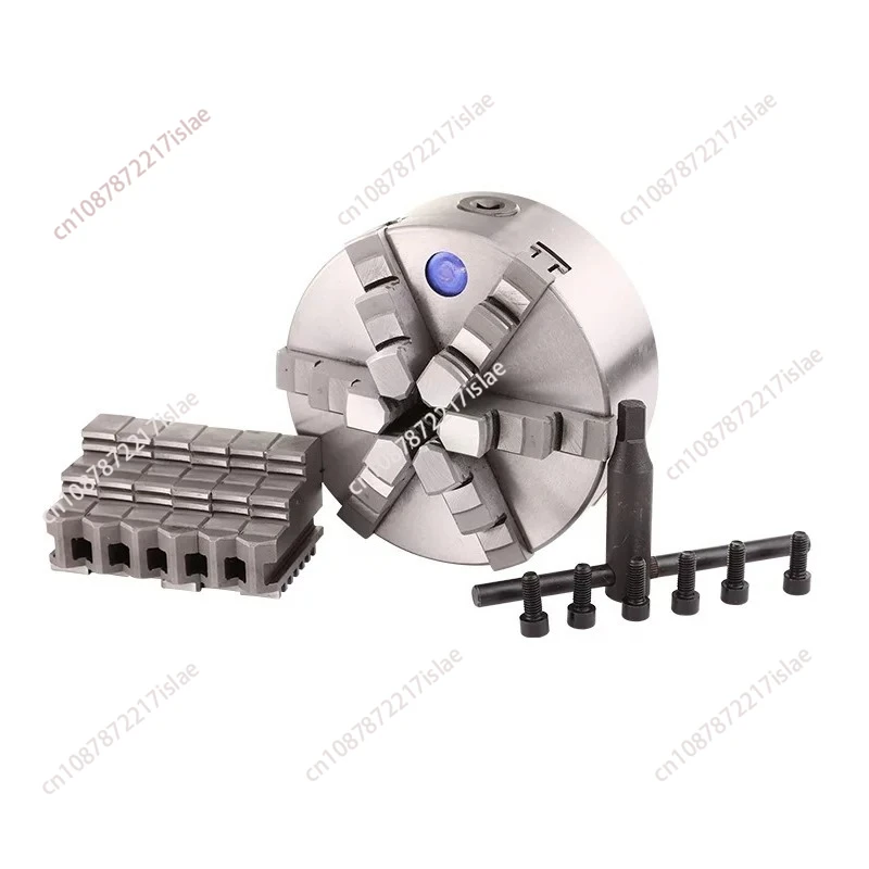 K13-160  6 Jaw Self-Centering Chuck, Universal Lathe Machine Tool Replacement Accessory