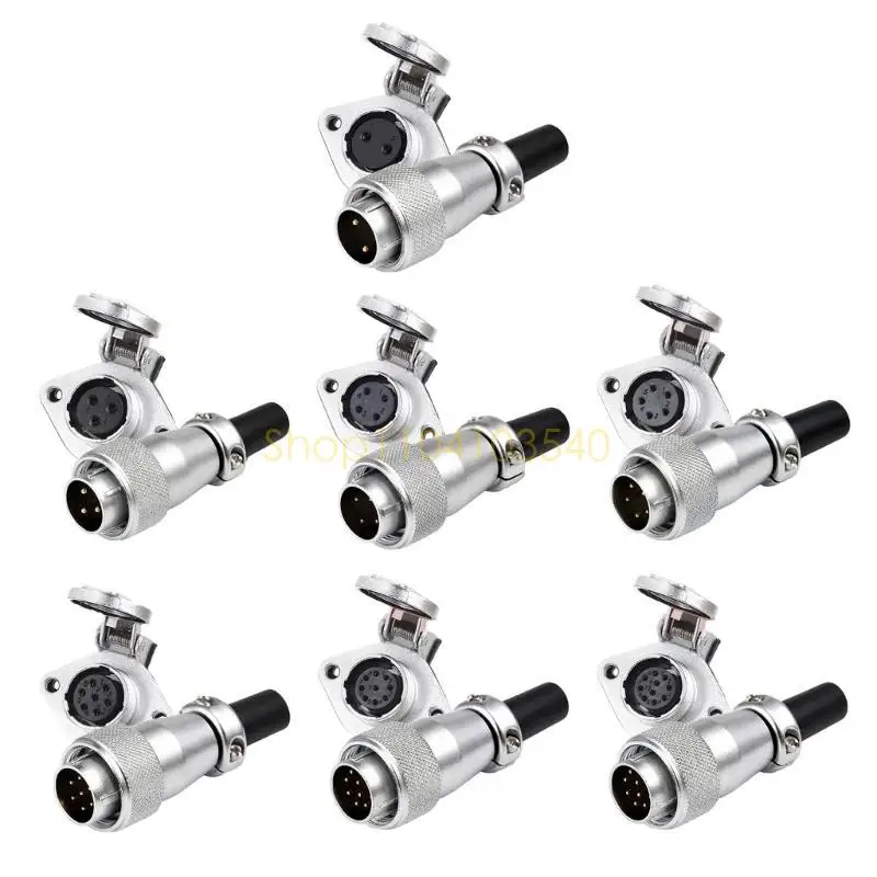 

02DC WS16TQ+ZG Male set Aviation Plug set Corrosion Resistance Circular Connector set