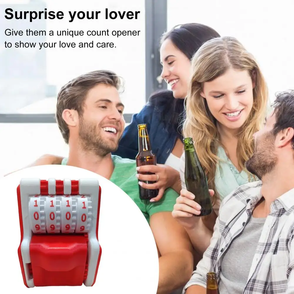 Cabin Drink Tracker Opener Bottle Opener with Counting Feature Magnetic Counting Bottle Opener Wall Mounted Cap Collector Beer