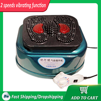 HealthForever Brand Remote Control Vibrating Device Legs Full Body Electric Foot Blood Circulation Massage Machine