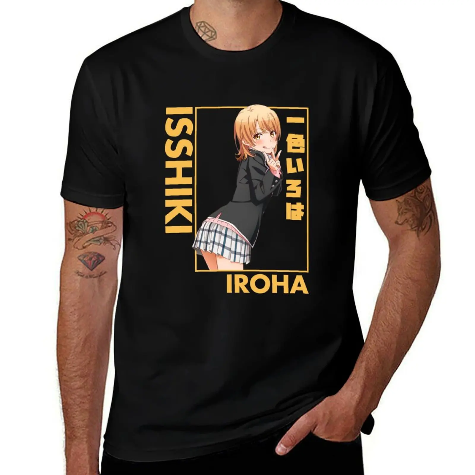 Iroha Isshiki - Oregairu - Portrait T-Shirt boys animal print sweat custom shirt animal prinfor boys t shirts men