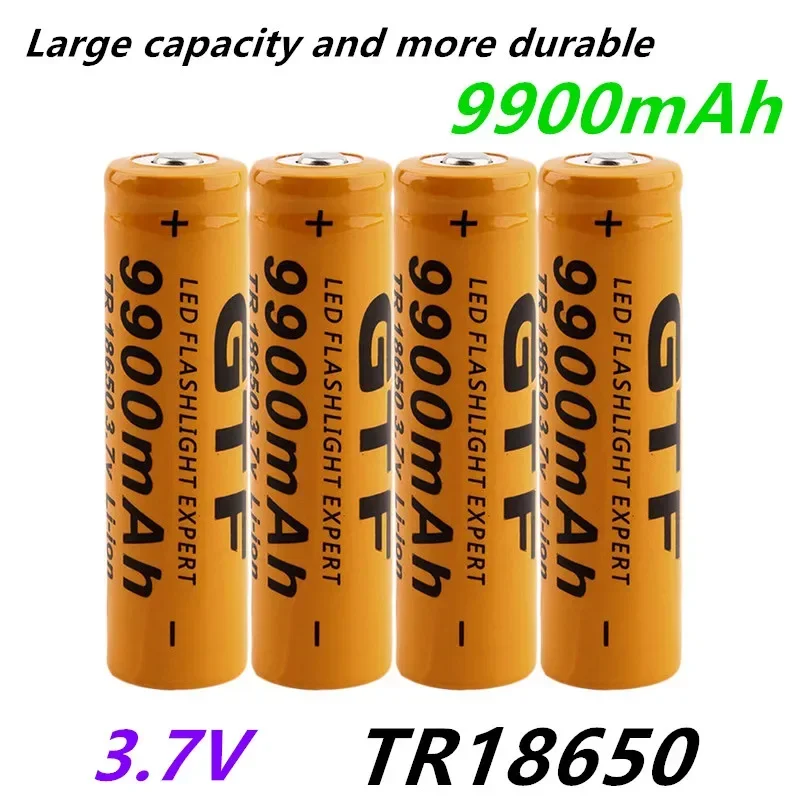 ドローンアクセサリー,耐久性のあるバッテリーセット,安定した電源,tr18650,3.7v,9900mah