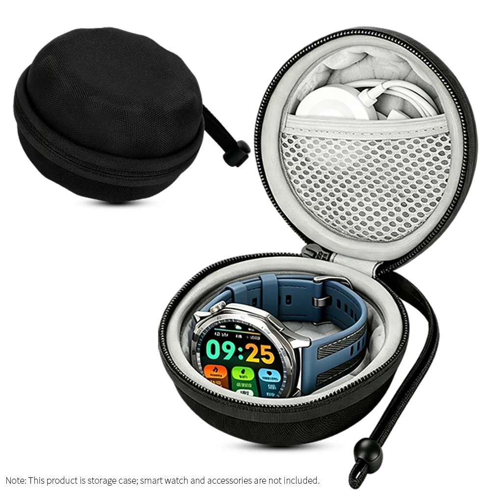 Hard EVA Storage Case for HUAWEI Watch GT5/GT6/GT7 SmartWatch Protect Box for Apple iWatch Series 11 Portable Travel Carry Bag