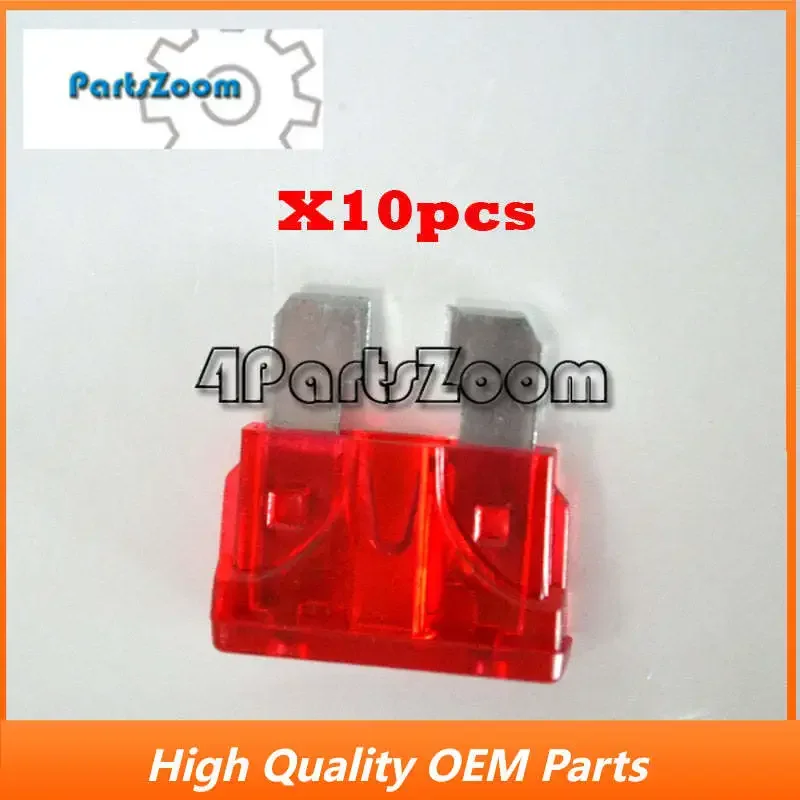 

10pcs Forklift Fuse 10A Fits Toyota 80982-76043-71 Hacus Aftermarket