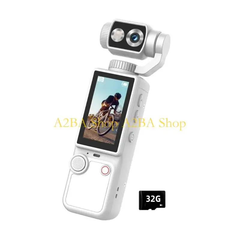 A2BA Contemporary Mini Camera With Fast Aiming And Multiple Languages For Filming And Photos