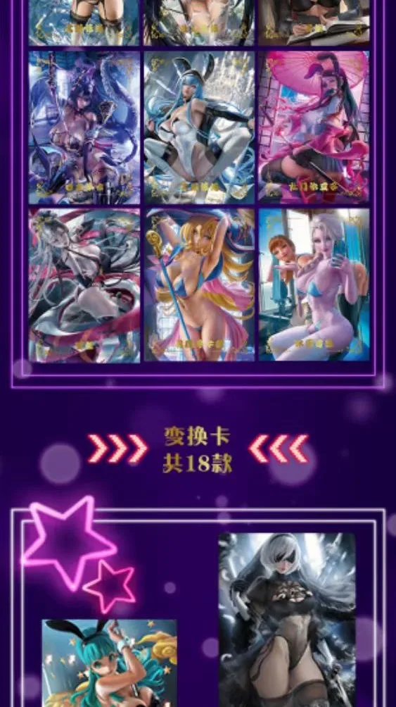 Newest Acg Sac 4 Goddess Story Cards Collection Anime Girl Party Swimsuit Bikini Feast Booster Box Doujin Toys And Hobbies Gift