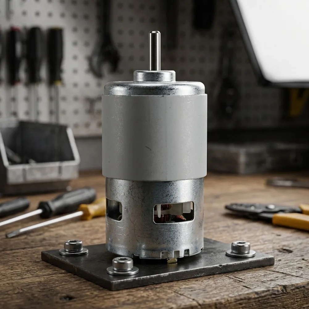 High Torque 775 Motor Dual Output Shaft for CNC Machines 3D Printers and Small Industrial Applications 24V Rated