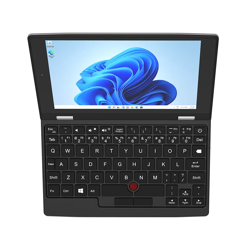 7 "Touch IPS Screen Palm Laptop Fanless Mini Computer Intel N4000 12GB DDR4 Office Ultrabook Notebook 2.0MP Win 11mini PC