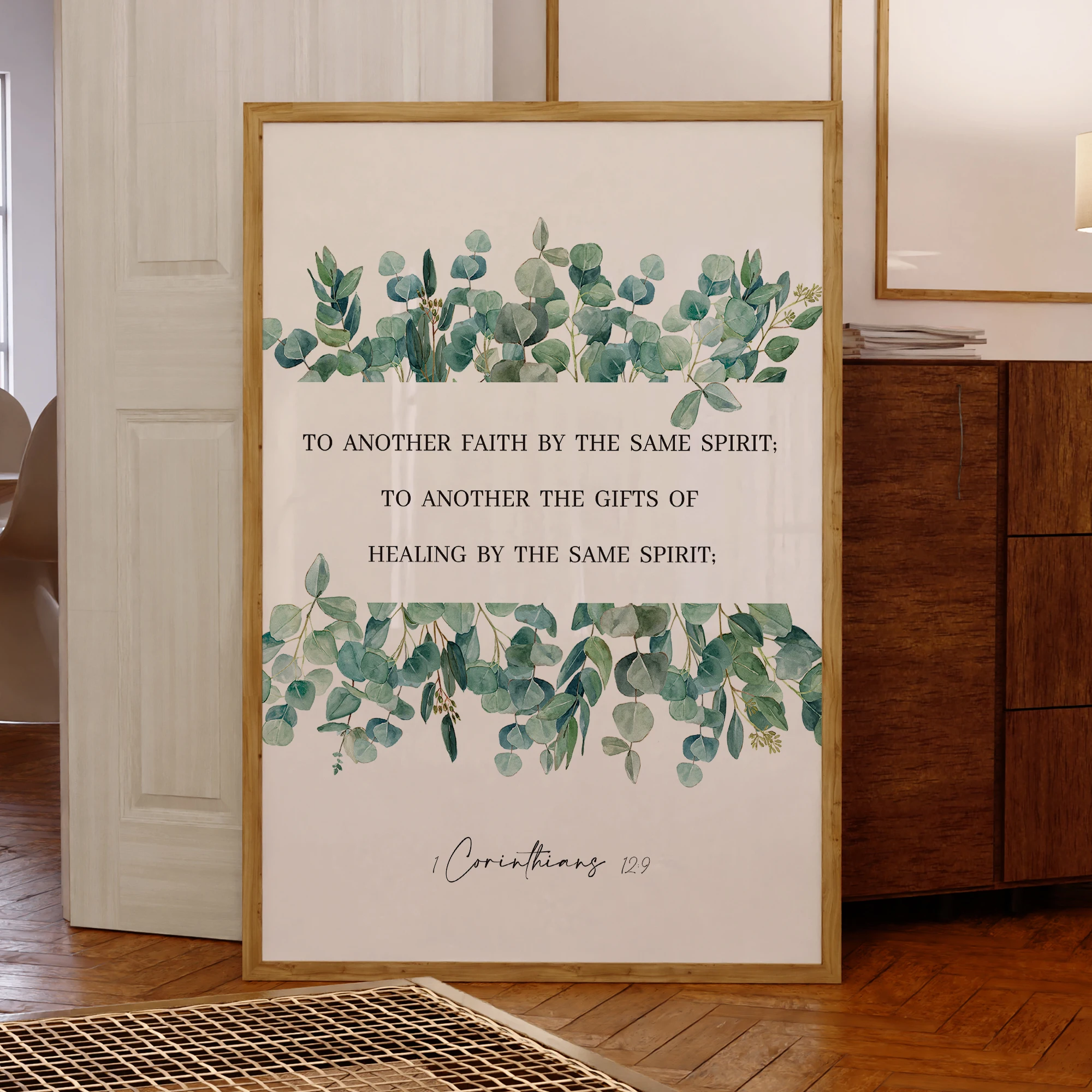 

Bouquet Customize Content Christianity Bible Verse Wall Art Prints Canvas Painting Poster Picture For Living Room Home Decor