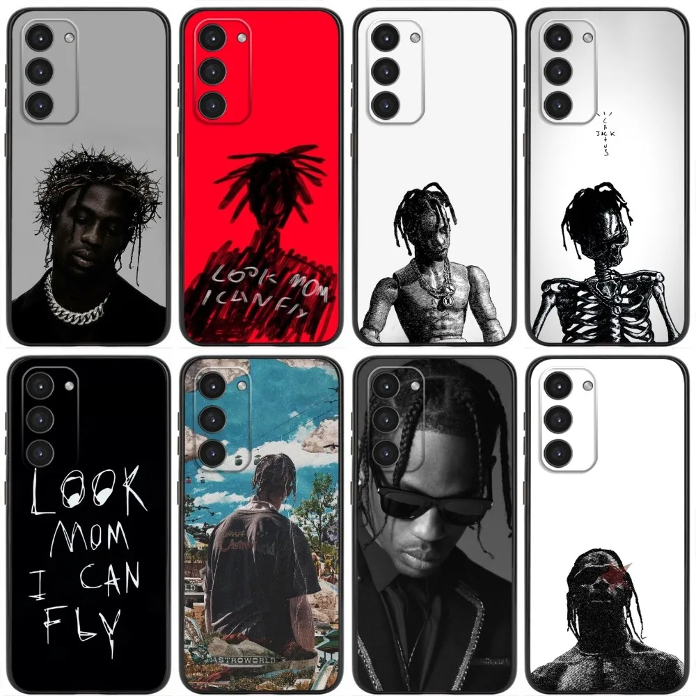 

SE Jackboys T-Travis Scott Phone Case Case For Samsung Galaxy A20,A21s,A22,A31,A32,A52,A53,A72,73,A80,A91 Soft Black Cover