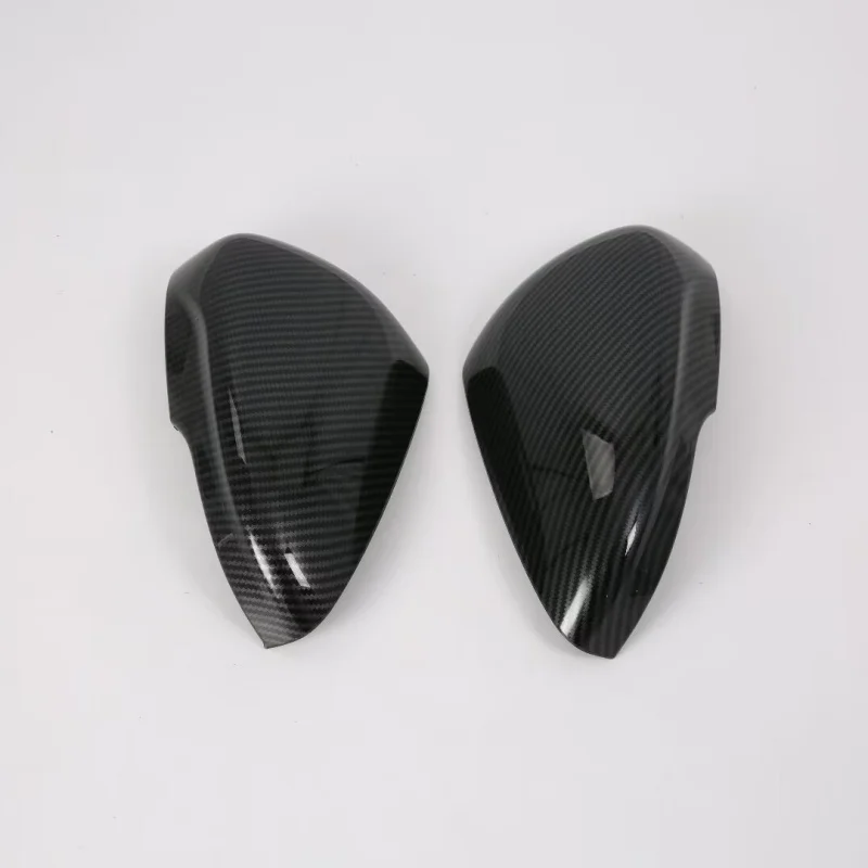 For Ford Focus 2022 2023 2024 Sedan Carbon Fiber Chrome Car Body Sticker Rear View Rearview Side Mirror Cover Trim Frame Parts